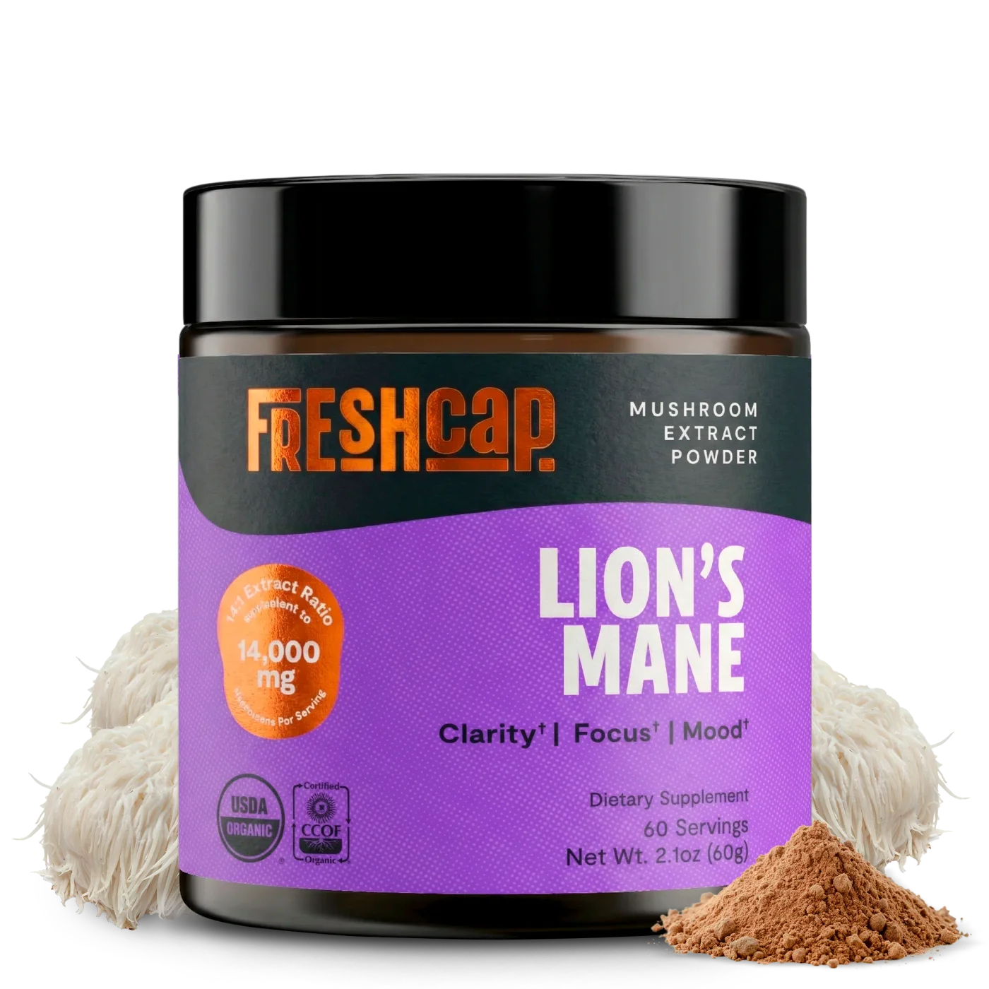 Organic Lion's Mane Mushroom Powder
