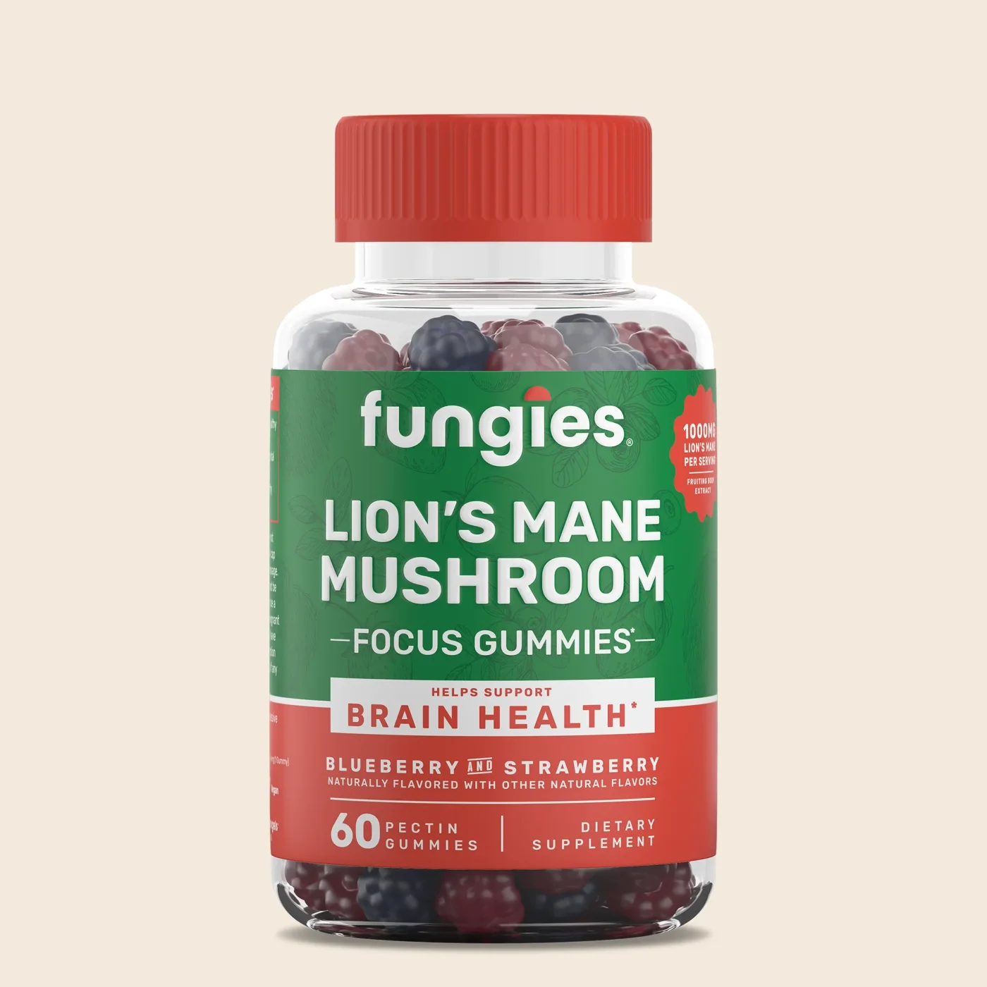 Lion's Mane Mushroom Gummies