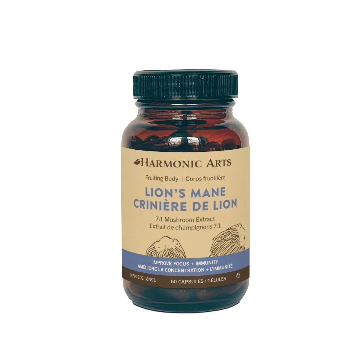 Lion's Mane Mushroom Capsules