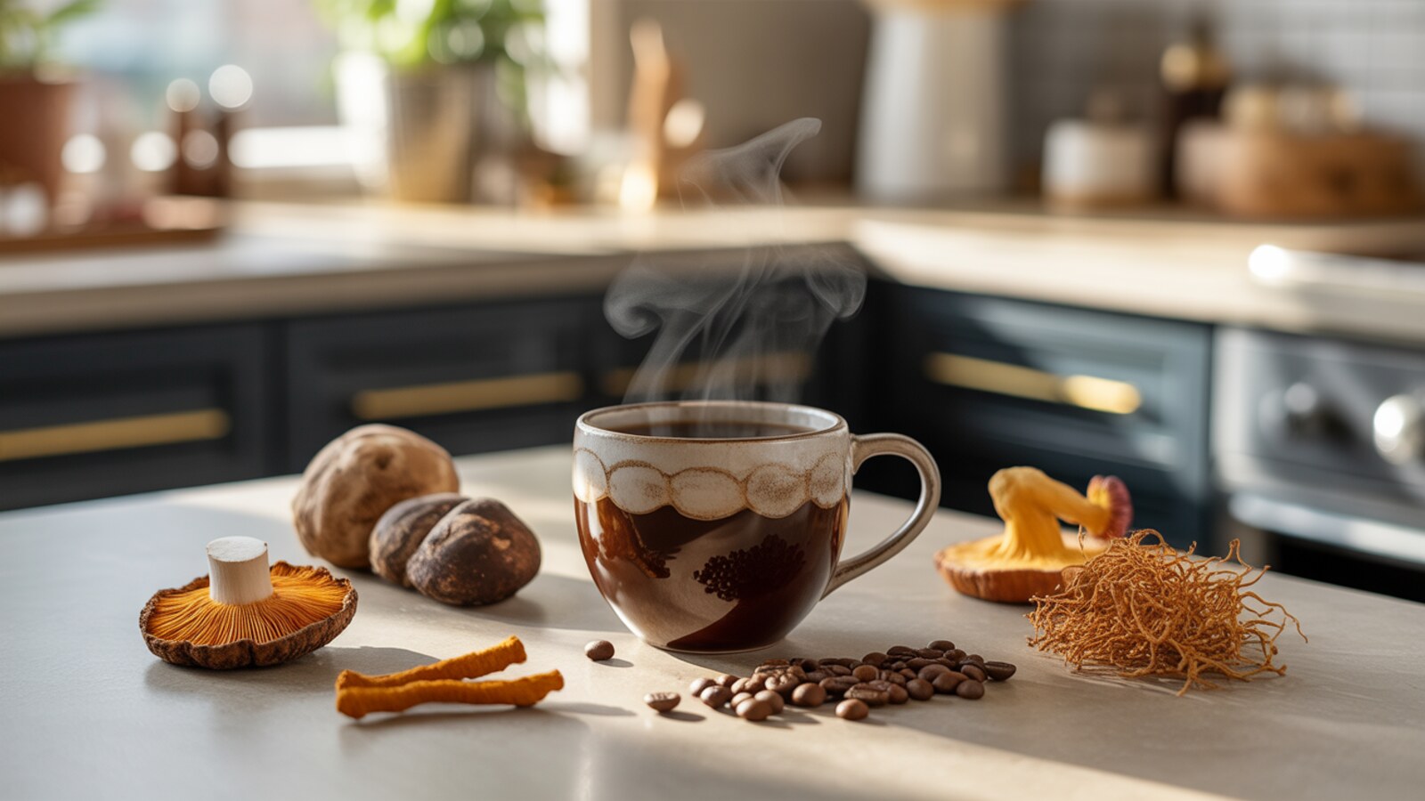 Mushroom Coffee Benefits — Evidence Review