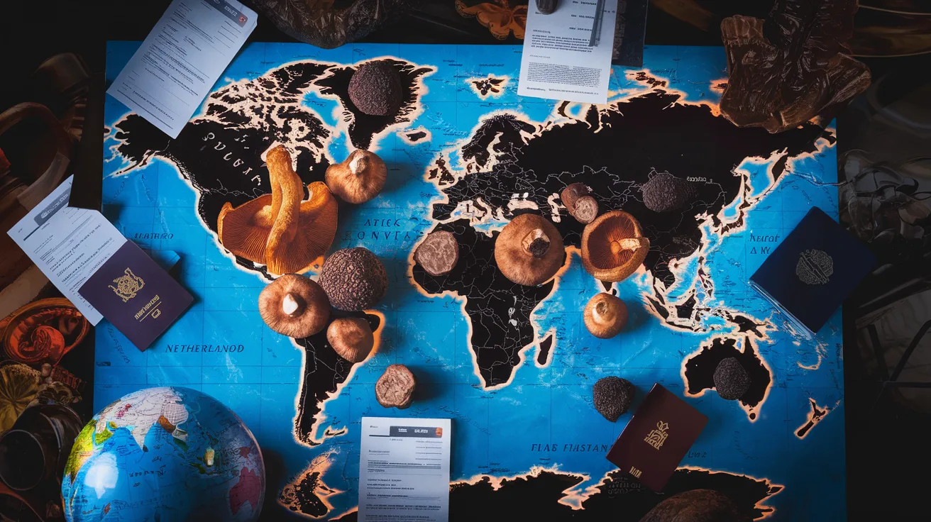 Legal Psychedelic Mushrooms Worldwide