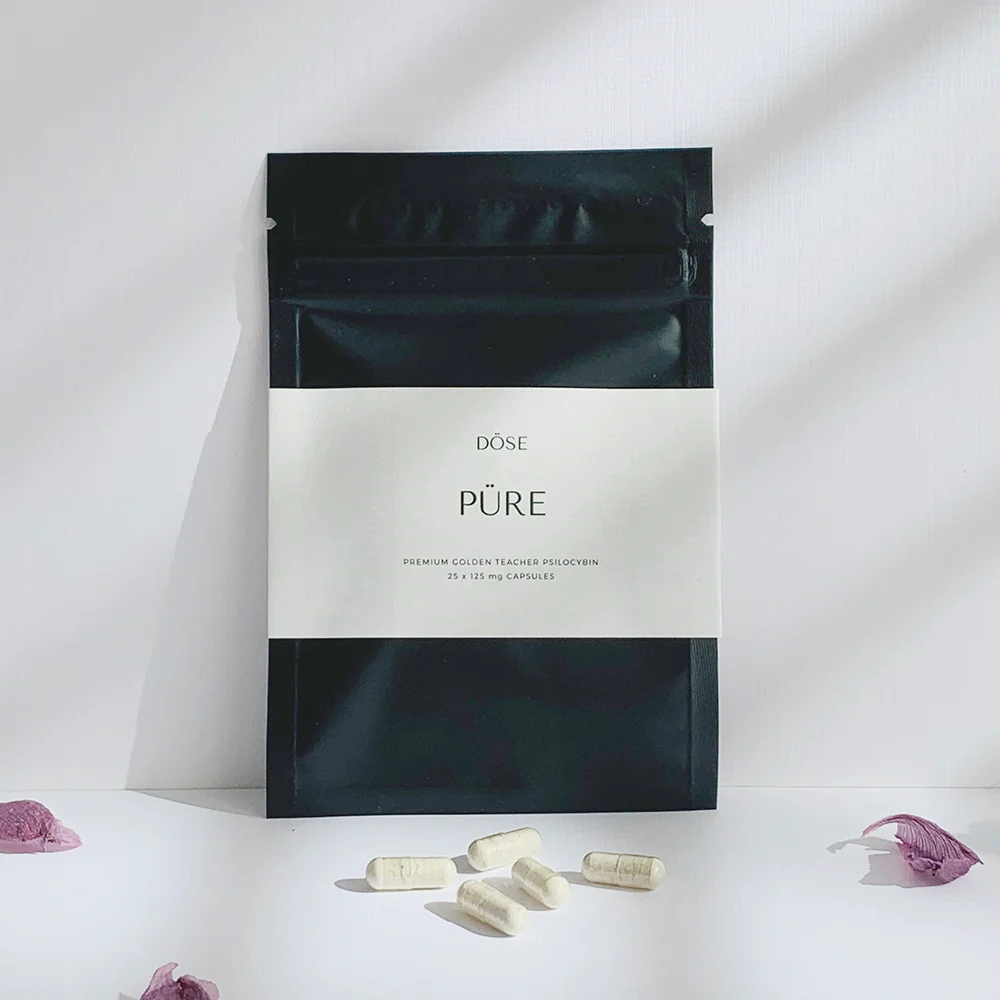 Dose PURE Golden Teacher Microdose Capsules