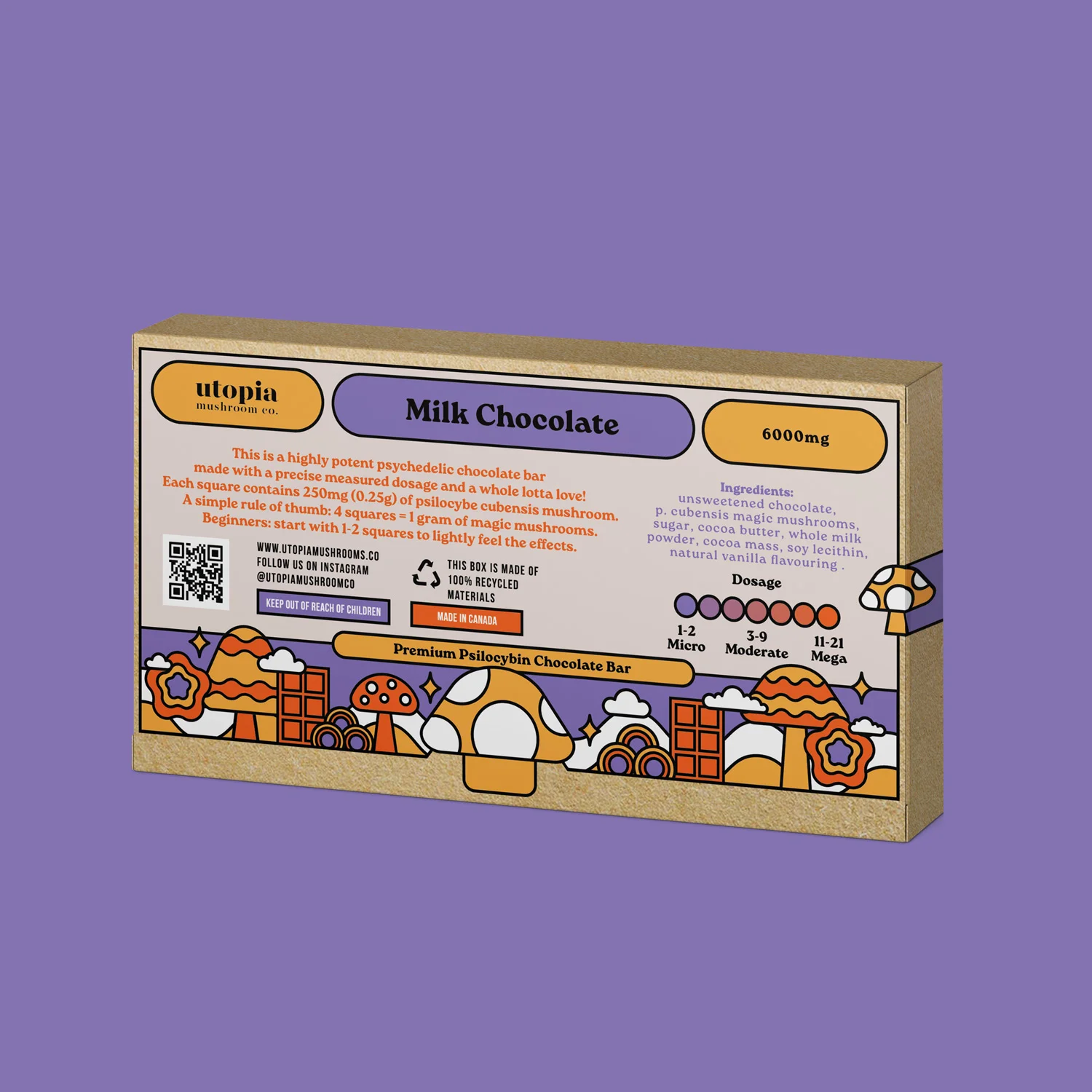 Utopia 6000mg Chocolate