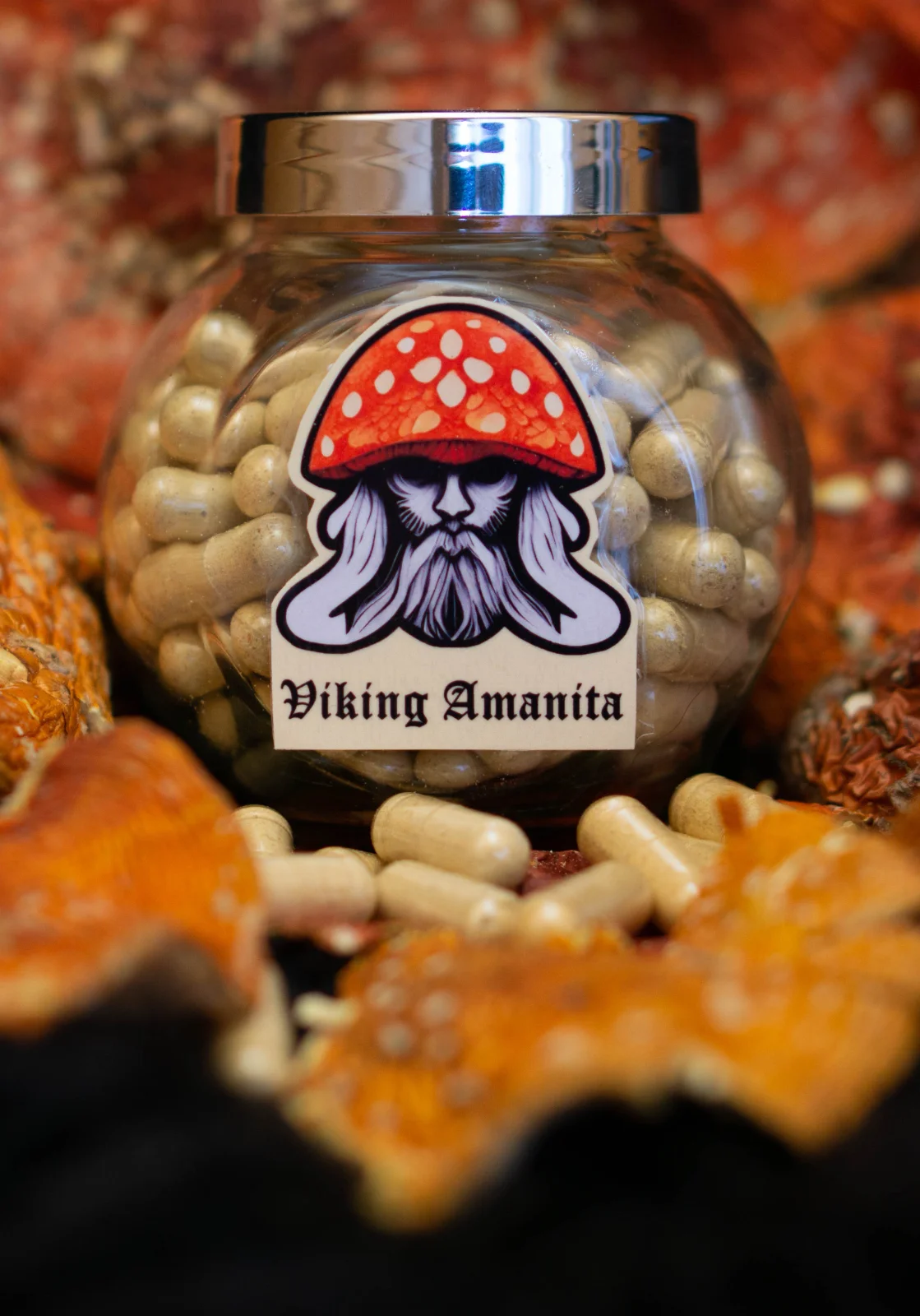Viking Amanita Microdose Capsules